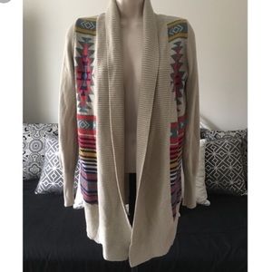 Tribal print sweater urban outfitters